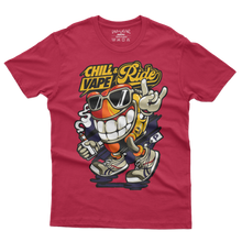 Load image into Gallery viewer, CHILL VAPE &amp; RIDE - Tshirt Design