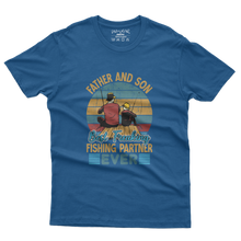 Load image into Gallery viewer, FISHING PARTNER DAD - Tshirt Design