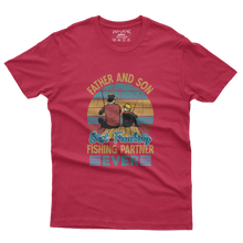 Load image into Gallery viewer, FISHING PARTNER DAD - Tshirt Design