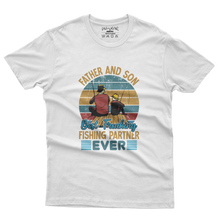 Load image into Gallery viewer, FISHING PARTNER DAD - Tshirt Design