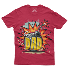 Load image into Gallery viewer, SUPER DAD - Tshirt Design