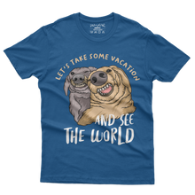 Load image into Gallery viewer, SEE THE WORLD - Vacation Tshirt Design