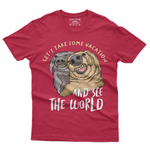 Load image into Gallery viewer, SEE THE WORLD - Vacation Tshirt Design