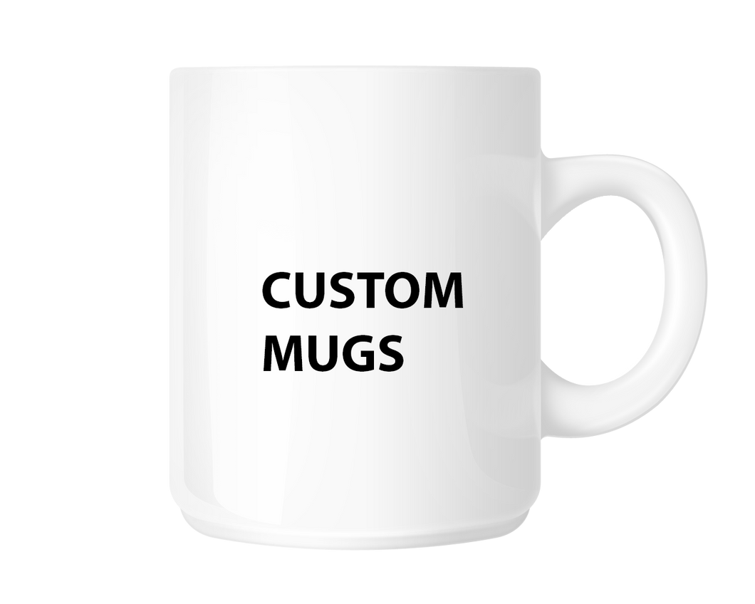 Customized Mug with Names and Picture