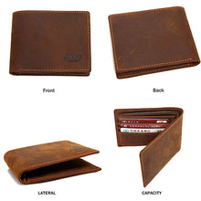 Load image into Gallery viewer, Men&#39;s Genuine Leather Wallet