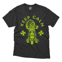 Load image into Gallery viewer, Keep Calm and Ride Daily T-shirt Design